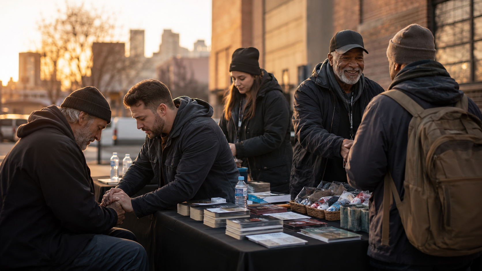 Pop-Up Outreach: Bringing Prayer, Practical Care, and Gospel Hope Into the Community